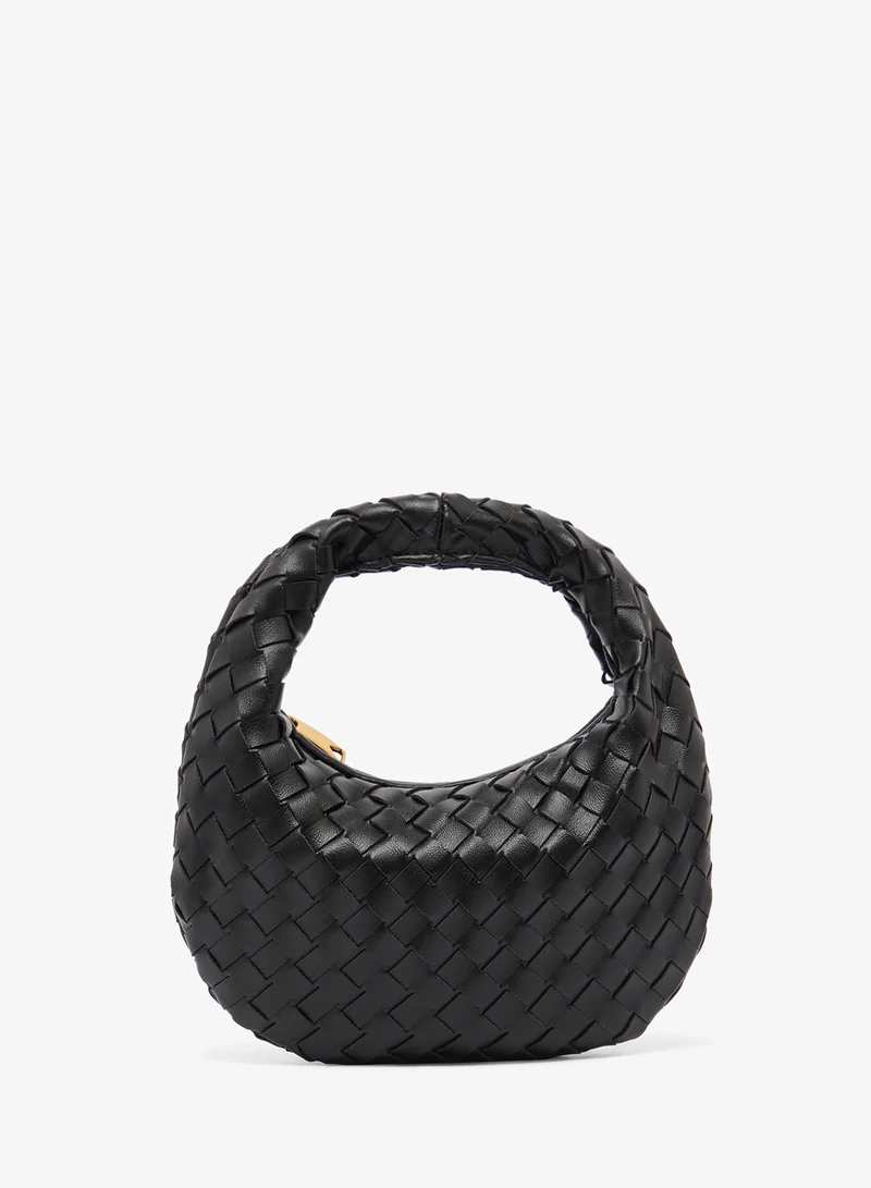 ايلا Woven Textured Handle Bag